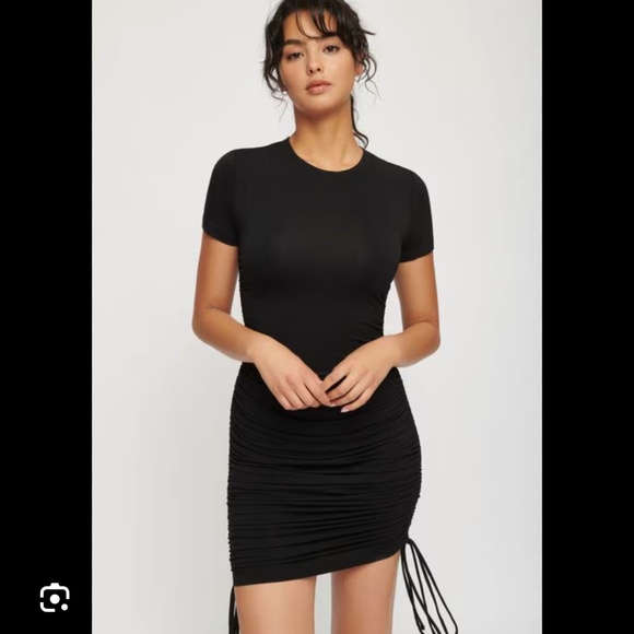 Garage Mini dress with drawstring - Picture 1 of 3